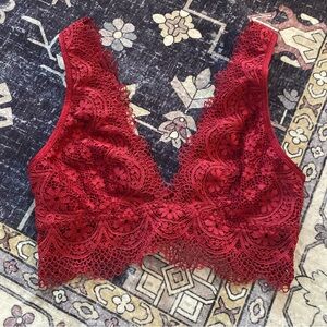 NWT Fuschia-red VS Bralette